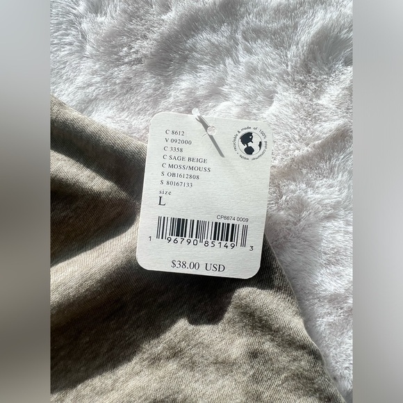 NWT: Free People Movement Racerback Tank Top in Moss Size Large - Picture 9 of 12